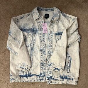 Wild Fable Acid Wash Denim Jacket